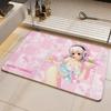 Character S-Super Sonico Floor Mat Eco Diatomite Antibacterial Odor-Resistant Floor Mat & Drain Pad for Kitchen & Bathroom