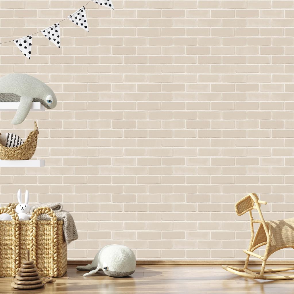3D Brick Wallpaper for Living Room and Bedroom 50x1000