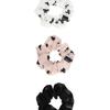 OVLA sheer ribbon dots scrunchie_3color HS019