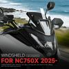 Motorcycle  Windshield Fairing For Honda NC750X NC 750X NC750 X 2025 2026