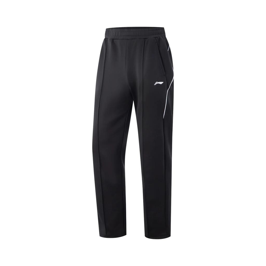 Li Ning Stolní tenisová řada Sportovní Jednoduché Pohodlné Univerzální Rovné Kalhoty Šněrovací Ležérní Kalhoty Unisex Kalhoty AKLV703-1