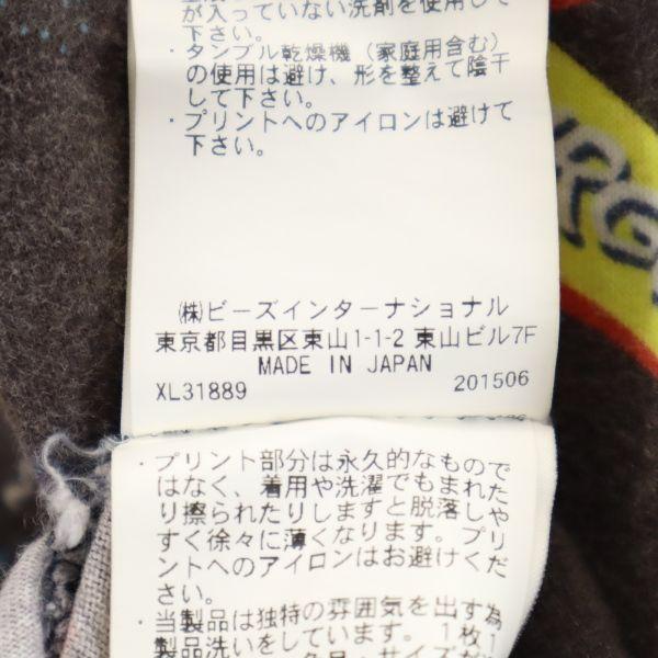 XLARGE made in Japan Short sleeve Crew neck T-shirt M Brown Men's Used