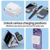 3 In 1 Charging Station for iPhone 15/14/13/12 Series, Travel Charger for Multiple Devices for AirPods 3/2/Pro,Apple Watch Serie