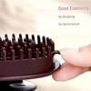 Meridian Massage Brush Natural Bristle Exfoliating Tool with Massage Nodes Relieve Muscle Tension Full Body Relaxation Easy Grip