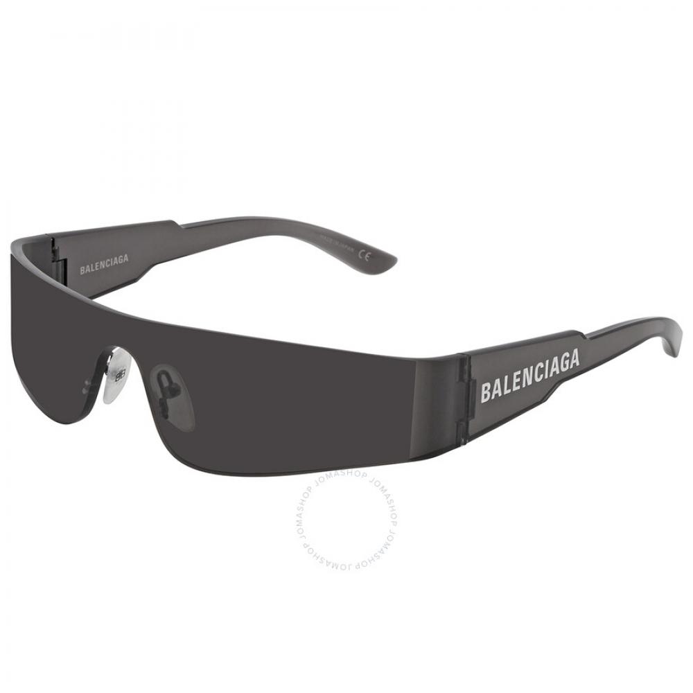 Balenciaga Grey Rectangular Unisex Sunglasses Bb0041s 001 99