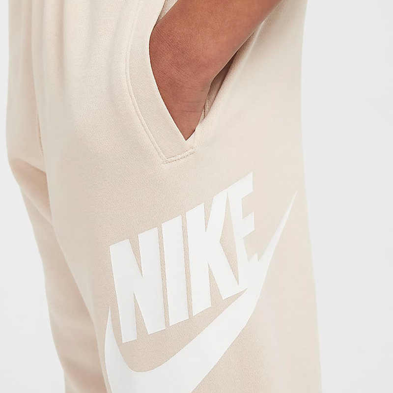 Nike Sportswear Club Fleece French Terry Comfortable Soft Pants Kids bottoms Sand-Dune-White FV3360-126