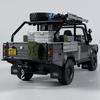 1:24 Land Rover Defender 90 Tomb Raider Off Road Suv Alloy Diecast Model Car Indoor Home Furnishings Collectibles Hobby Present