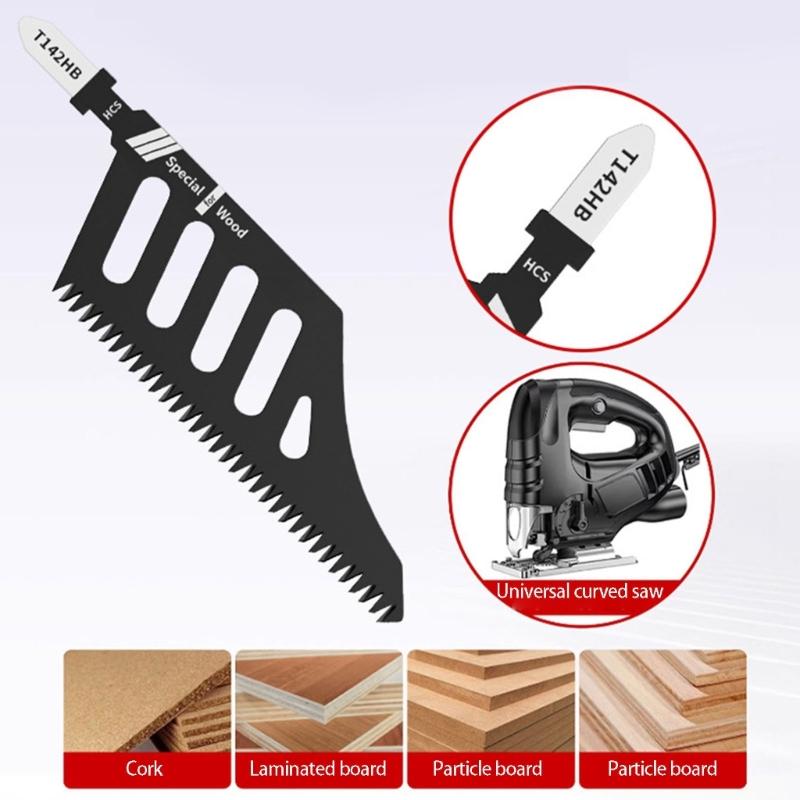High Carbon Steel Jigsaws Blade Special Shape Sawer Blade For Woodworking With Triple Grinding Teeth 110mm
