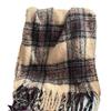 Retro Maillard Atmosphere Scarf for Women In Winter Warm and Cold Proof Thickened Shawl Plush and Versatile Scarf