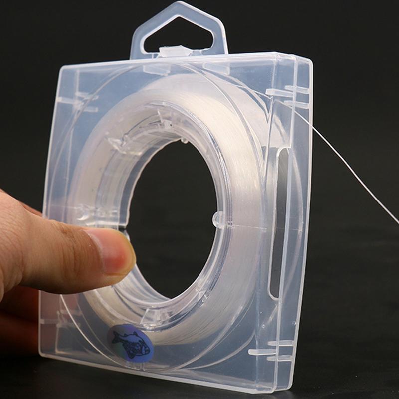 50M/100M Carbon Fiber Fluorocarbon Fishing Line Single Thread Lead Seawater Fishing Line