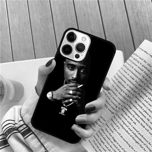 Tupac 2pac Phone Case Cover For iPhone 17 Air 15 16 14 13 12 Pro Max 11 Pro Max Plus Coque Shell
