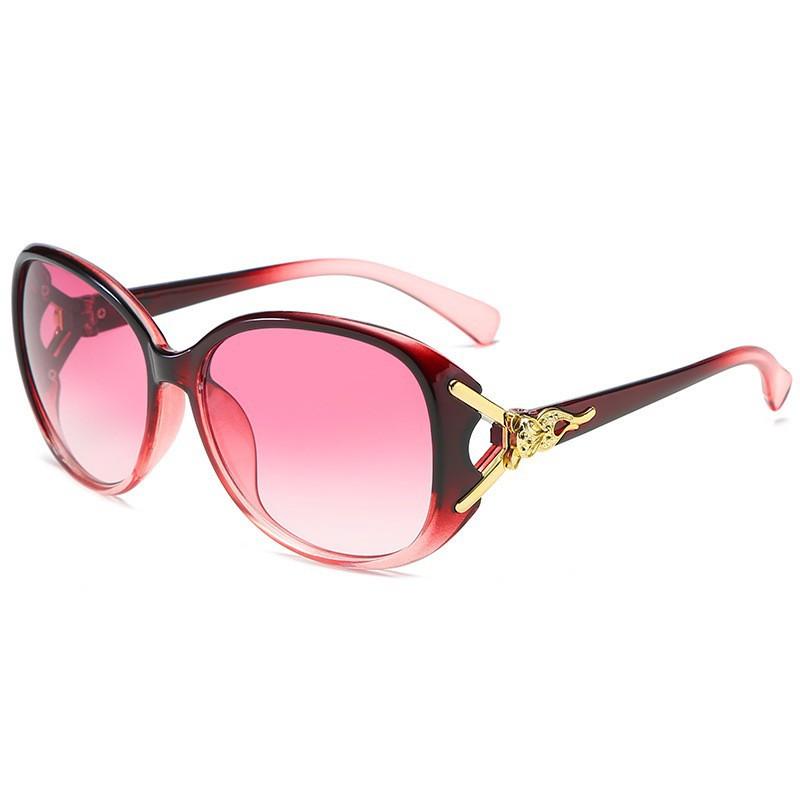 Fashion Fox Head Sunglasses Women'S Sunglasses Ins Large Frame Glasses Classic Driving Street Shot