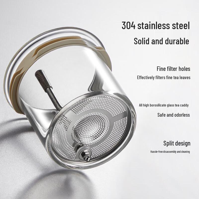 Elegant Glass Infuser Teapot