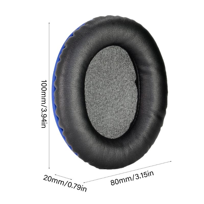 Pair of Durability Headphone Ear Pad Featuring Breathable Earpads for Extended Wear Comfort and Improved Sound Quality