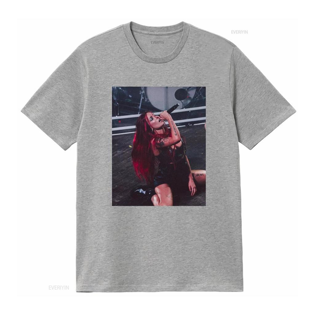 Halsey Vintage Style PhotoshooT T Shirt Black Aesthetic Minimal Bootleg Music For Fans vintage Washed Casual homme