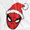Spider-Man Womens/Ladies Santa Hat T-Shirt