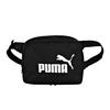 Fabric One Shoulder Crossbody Fanny Pack Regular Unisex Black (Unisex) Fanny Packs 076908 01