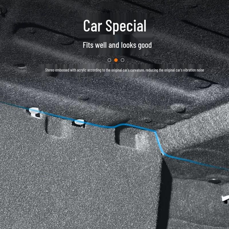 Sound Insulation Cotton for Xiaomi SU7 Trunk: Shock Absorption, Noise & Heat Reduction, Rear Trunk Top Modification Accessory