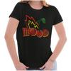 Coole Vintage Retro Kirschbombe Feuer Stimmung Grafik T-Shirts für Damen T-Shirts