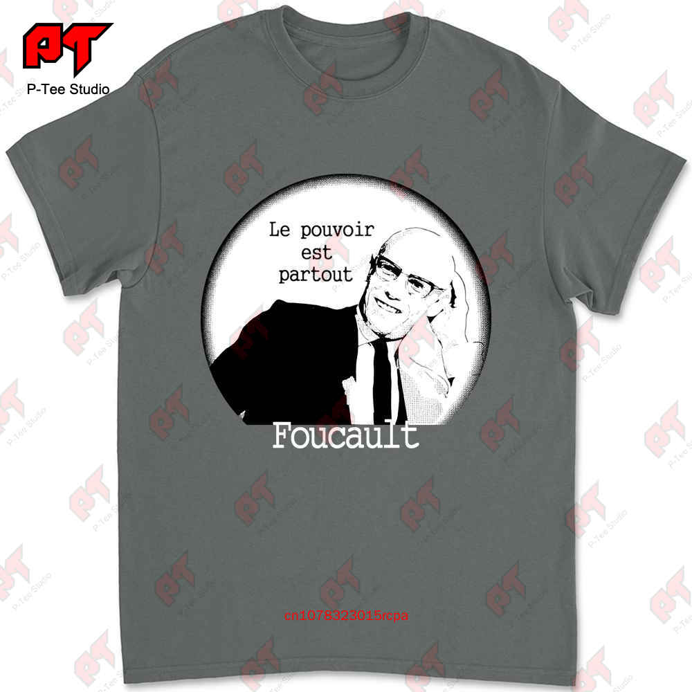 Michel Foucault T-shirt Cotone Biologico 5OOM