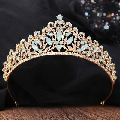 New Forest Crown Dámské slitinové evropské svatební šperky Koruna 18letý dárek pro dospělé Pokrývka hlavy