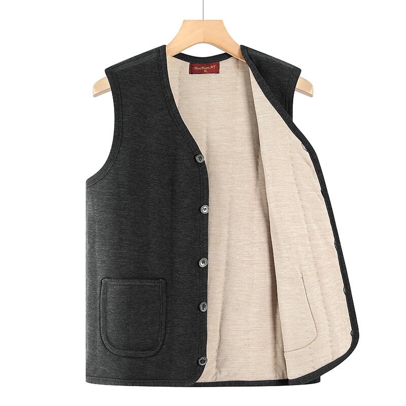 YUZHAOLIN Men's Winter Padded Thermal Vest