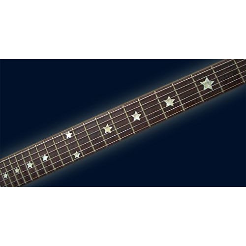 Jockomo Estrella de los Everly Brothers (Perla blanca) Pegatina de Incrustación para Guitarra