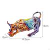Resin Bull Sculpture Set for Home Decor