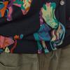 MAXZA ViVid Print V Neck Short sleeVe Knit Cardigan Zc08qd008on