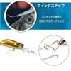 QISHUO Fishing Ball Bearing Bluefish Lure Quick 25 70kg High-Strength Swivels, Snaps, Eging, Ajing, Bass, Octopus, Snaps, Pieces,