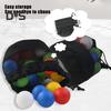 1/2Pcs Golf Ball Bag Nylon Mesh Golf Ball Storage Bag Drawstring Golf Tees Pouch Bag Golf Accessory Organizer Ball Holder
