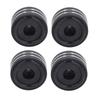 4Pcs Aluminium Alloy Speaker Shock Absorbing Feet Anti Slip Audio Equipment Isolation Feet