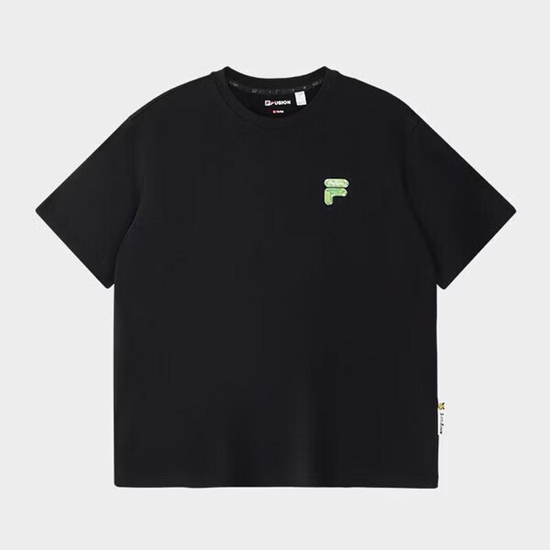 FILA FUSION Unisex Knit Short Sleeve T-Shirt M