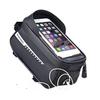 Waterproof Bicycle Phone Mount Bags Front Frame Top Tube Bag with Touchscreen Phone Holder Case Cycle Bike Tool Storage