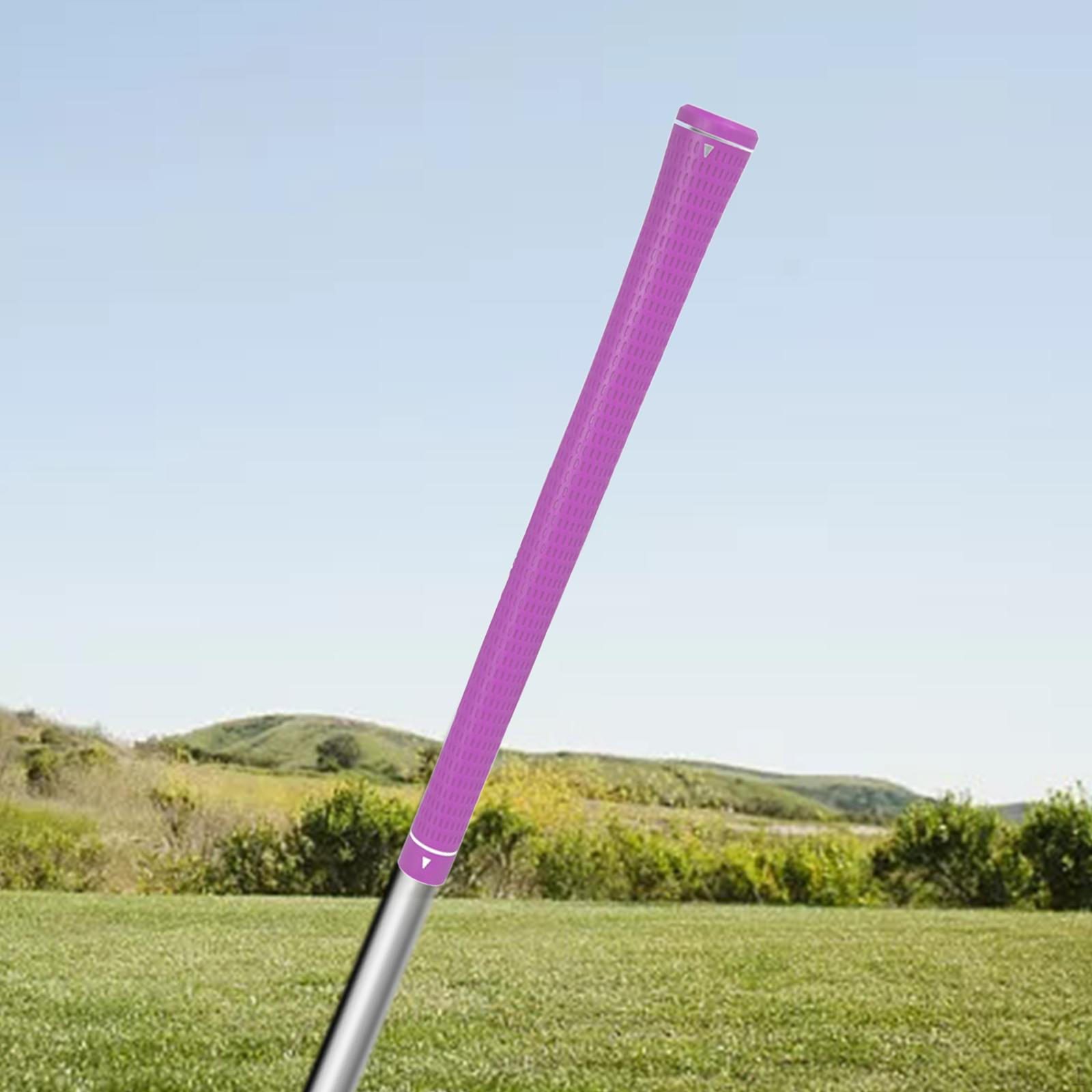 

Аксессуары для захвата клюшки для гольфа, не требующие выравнивания, износостойкие профессиональные клюшки фиолетовый
