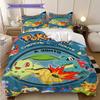 Evolutionary Eeveelutions Pokmon Collage Bedding 1 Duvet Cover 2 Pillowcase Without Core Christmas Birthday Gift