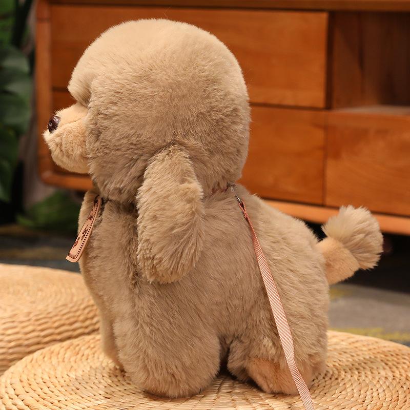 New Long-haired Dog Doll Cute Plush Toy Dog Doll Poodle Creative Birthday Gift