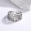 Handmade Vintage Carved Ring Antique Couple Rings Jewelry Gift Wide Band Ring  for Women & Men