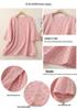 Summer Retro Floral Linen Pullover - Artistic Fresh Five-Sleeve Top