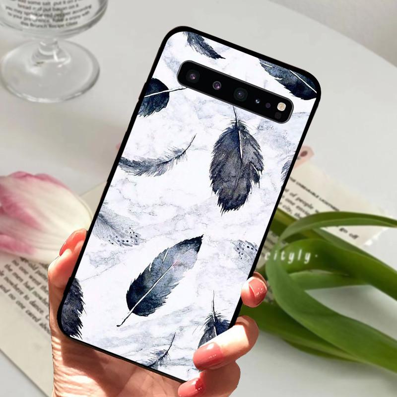 Pro Samsung S10 5G Pouzdro S10 Plus Nárazuvzdorné Mramorové Černé Pouzdra Pro Samsung Galaxy S10 Plus S10e Kryt Silikonový Zadní Nárazník S10+