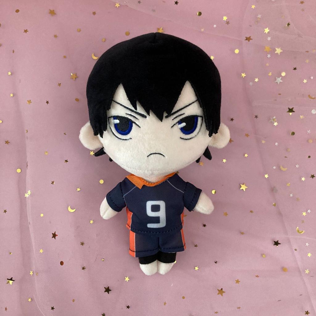 Anime Haikyuu Plyšová panenka Tobio Kageyama Shoyo Hinata Kuroo Tetsurou Kolekce měkkých vycpaných polštářů Velikost dárku 20 cm