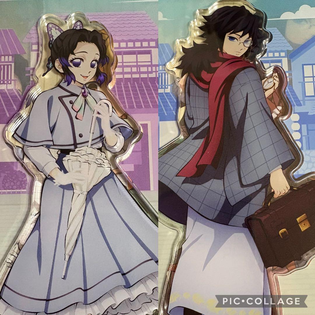 

[USED] Demon Slayer: Kimetsu no Yaiba Lilo Hotels Tomioka Giyuu Kocho Shinobu Acrylic Stand