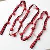 Red Ribbons Bell Pendants 2.7m Xmas Tree Hanging Bells  Festive Atmosphere