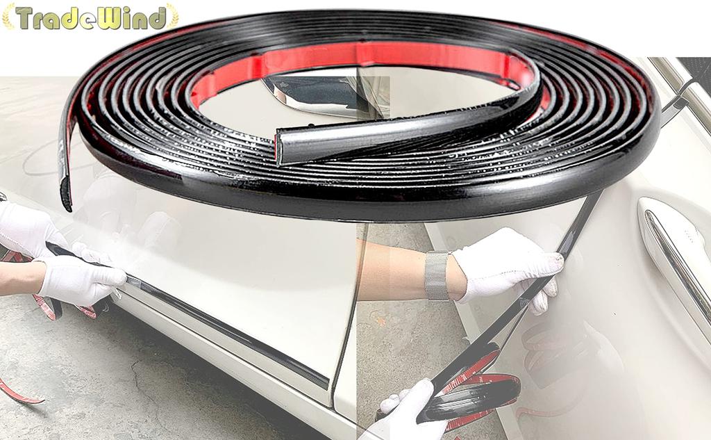 [TradeWind] Auto Zierleisten Multi Molle Karosserie Stoßstangenschutz Kotflügel Zierleisten Verchromt Innentür