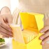 Clamshell Cheese Box, Household Kitchen Crisper, Butter, Cheese, Cheese Packaging Storage Box, Refrigerator Food Crisper Box