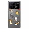 For Xiaomi Poco X6 Pro Case Transparent Cute Soft Silicone TPU Coque for Poco X6 / X6 Pro 5G Phone Cover X 6 X6Pro Clear Shells