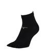 Track and Field Short Size U2MXB014 Socks, Five-Toe, Length, Non-Slip, Unisex, Adult, Black, 23-25cm,