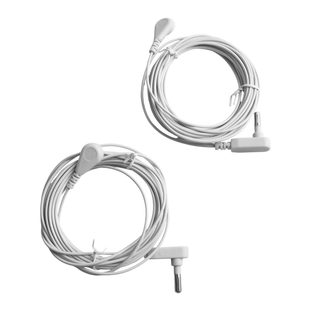 15 Feet Grounding Wire Wellness Toolkit White Grounding Wire Sturdy Materials 15 Feet Length Easy Installation Quick Setup