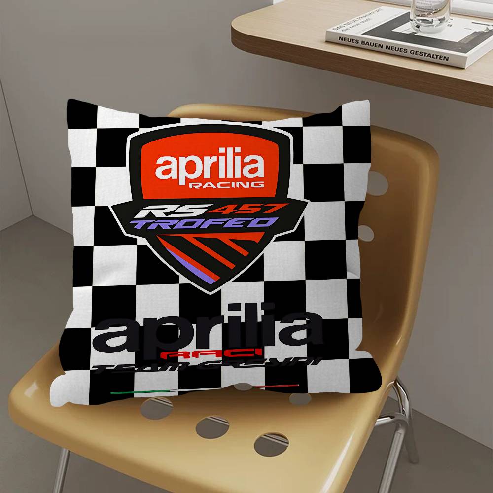 Motorcycle A-Aprilias Personalized Picture Text Home Decorative Pillows Household Gifts 45X45Cm