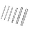 Steel Broken Head Taps Remover Stripped Screw Tap Extractor Set (#A)